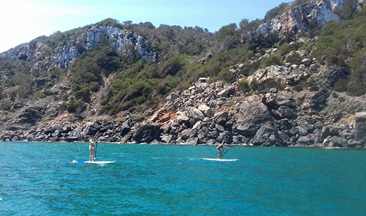 Paddle Surf Ibiza tours with Paddle Surf Spain