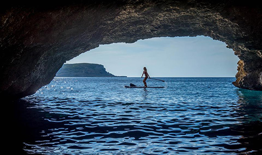 SUP Ibiza with Paddle Surf Spain