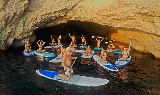 Paddle Ibiza with Paddle Surf Spain